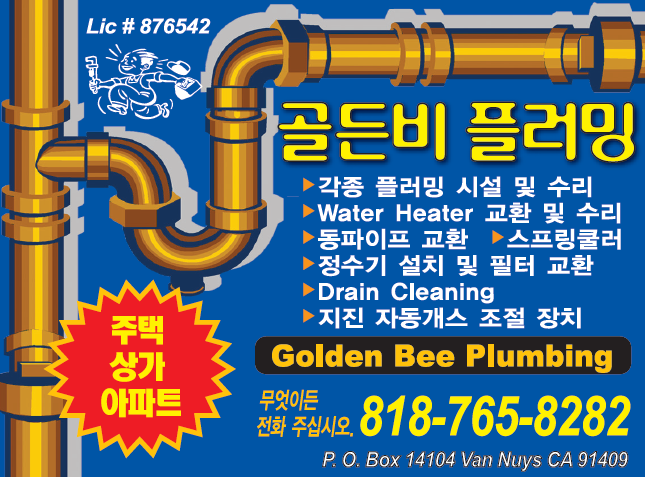 골든비 플러밍 | Golden Bee Plumbing