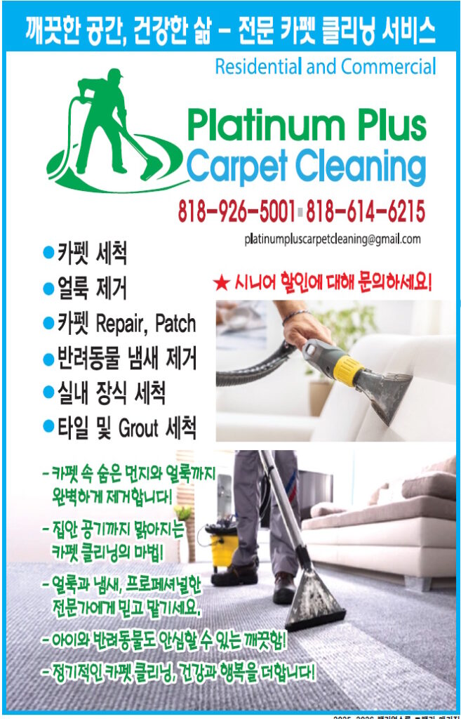 플래티넘 플러스 카펫 클리닝 | Platinum Plus Carpet Cleaning